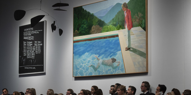 Une toile de Hockney vendue 90,3 millions de dollars