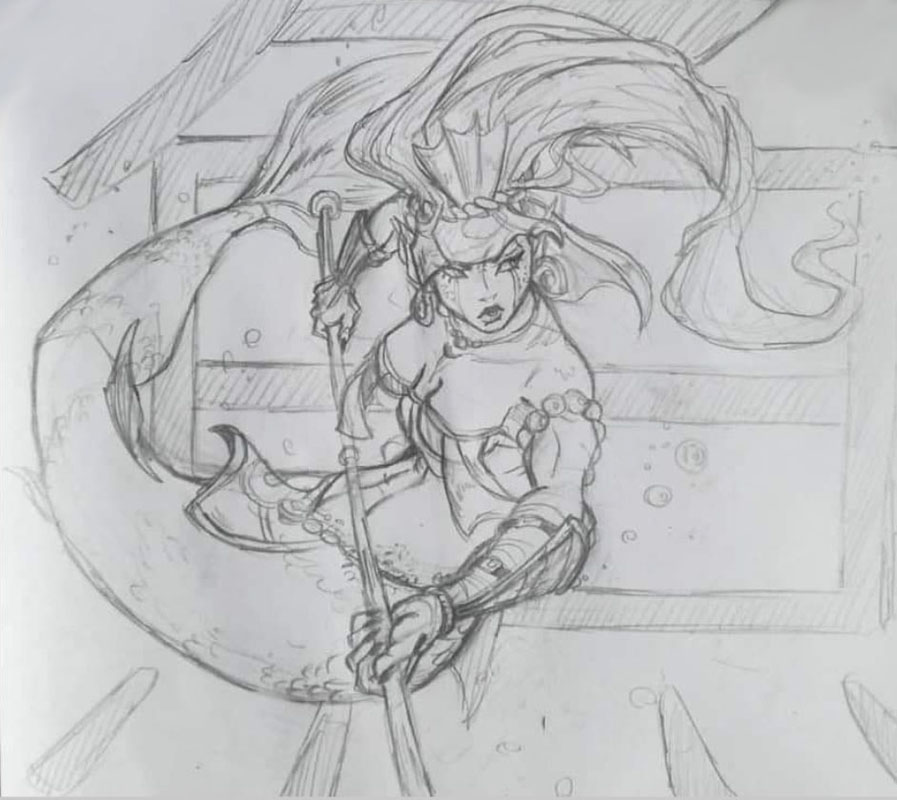 sirene guerrière-tradi